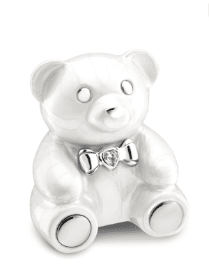 Cuddle Bear Urn - white