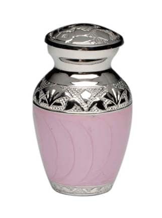 Crimson Red Pet Urn In Extra Small | Oneworld Memorials