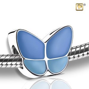 Sterling Silver Butterfly Bead Cremation Pendant