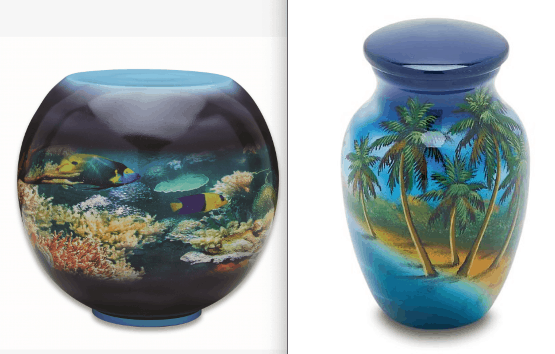 Hand Painted Urns Natures Pet Loss