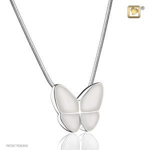 Sterling Silver Butterfly Cremation Pendant