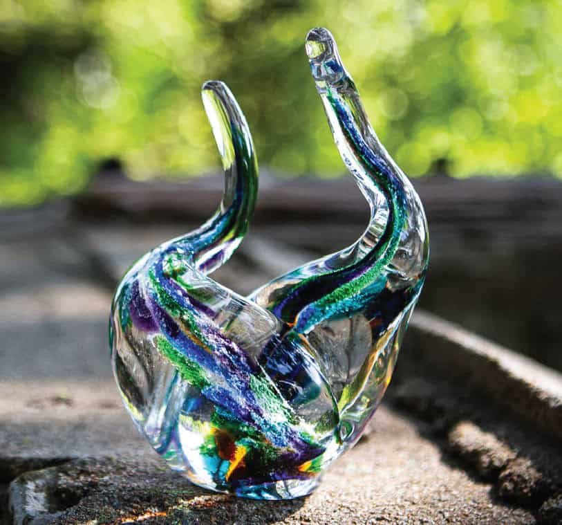 pet_urns_made_of_glass_natures_pet_loss-44 Dual flame pet memorial glass urn